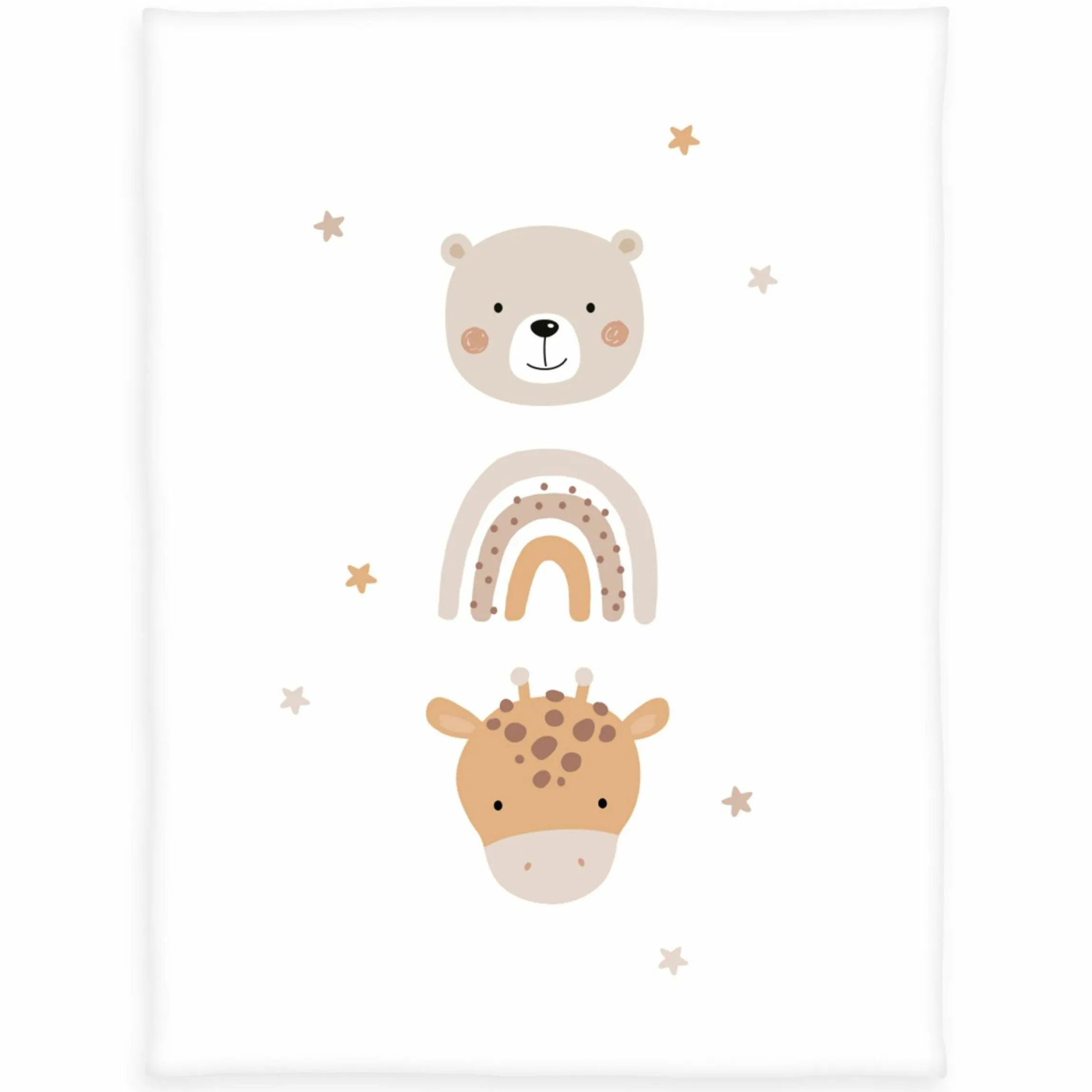 Kuscheldecke 75 x 100 cm - Little Friends