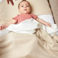Kuscheldecke Bambus 75 x 100 cm - Ajour - Soft Sand