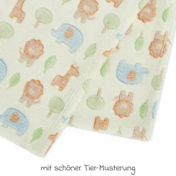 Kuscheldecke Flausch 75 x 90 cm - Zoo Beige
