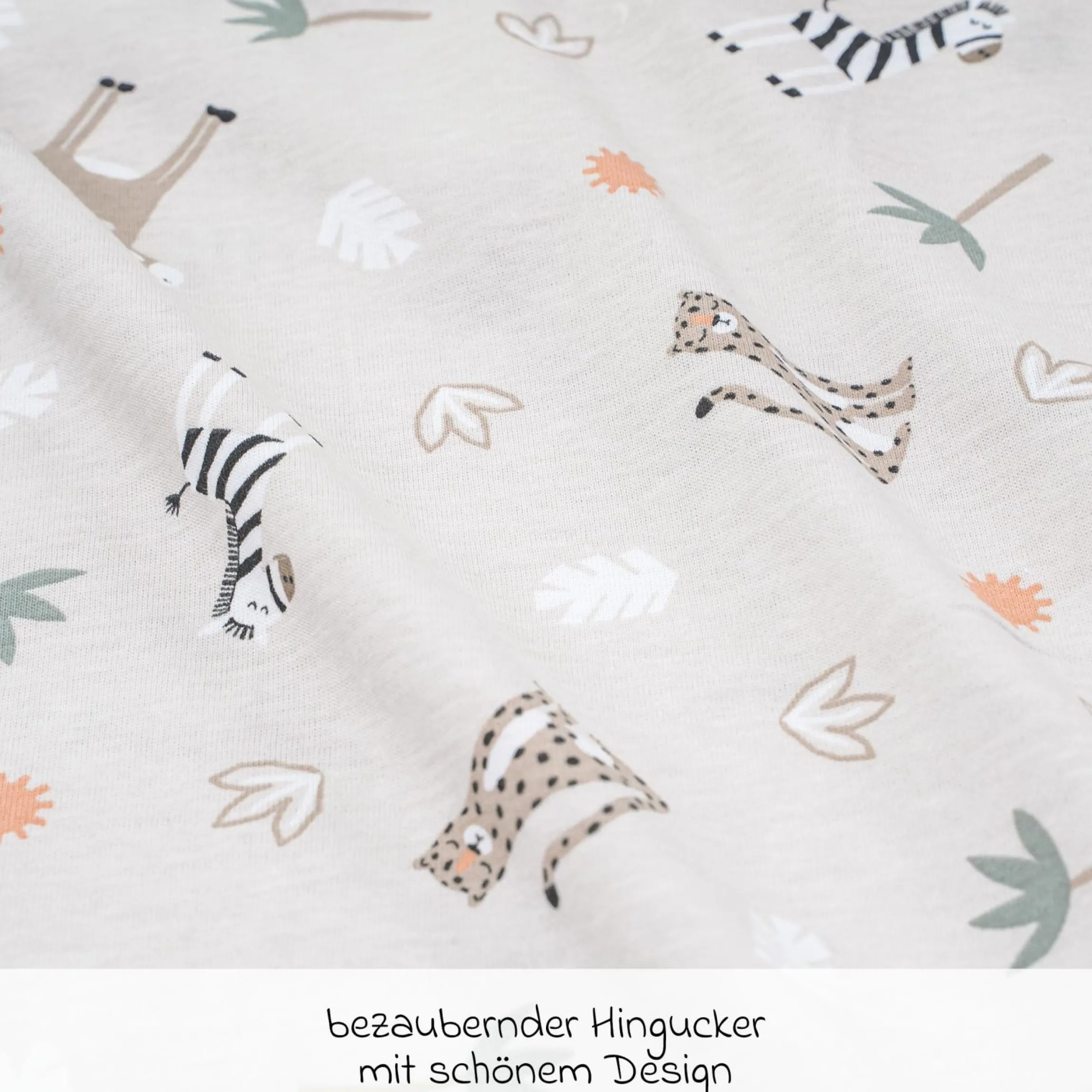 Kuscheldecke Jersey 70 x 100 cm - Savanne Beige