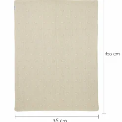 Kuscheldecke Teddy 75 x 100 cm - Knots - Soft Sand