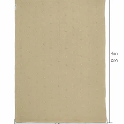 Kuscheldecke Teddy 75 x 100 cm - Mini Knots - Sand