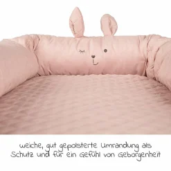 Kuschelnest Baby-Lounge - Roba Style Lily - Rosa Mauve