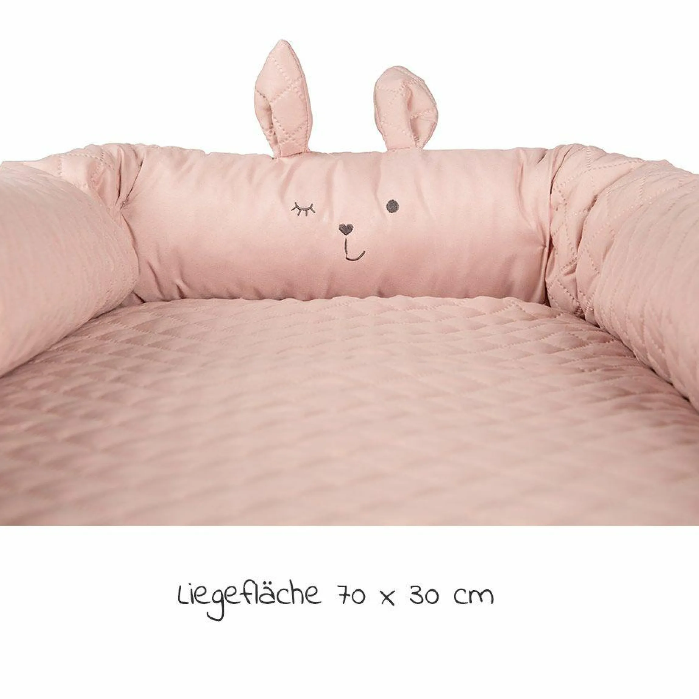 Kuschelnest Baby-Lounge - Roba Style Lily - Rosa Mauve