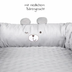 Kuschelnest Baby-Lounge - Roba Style Sammy - Silbergrau