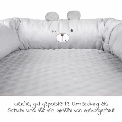 Kuschelnest Baby-Lounge - Roba Style Sammy - Silbergrau