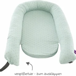 Kuschelnest Home Comfort mit Softschaummatratze - Twister - Blau