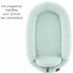 Kuschelnest Home Comfort mit Softschaummatratze - Twister - Blau