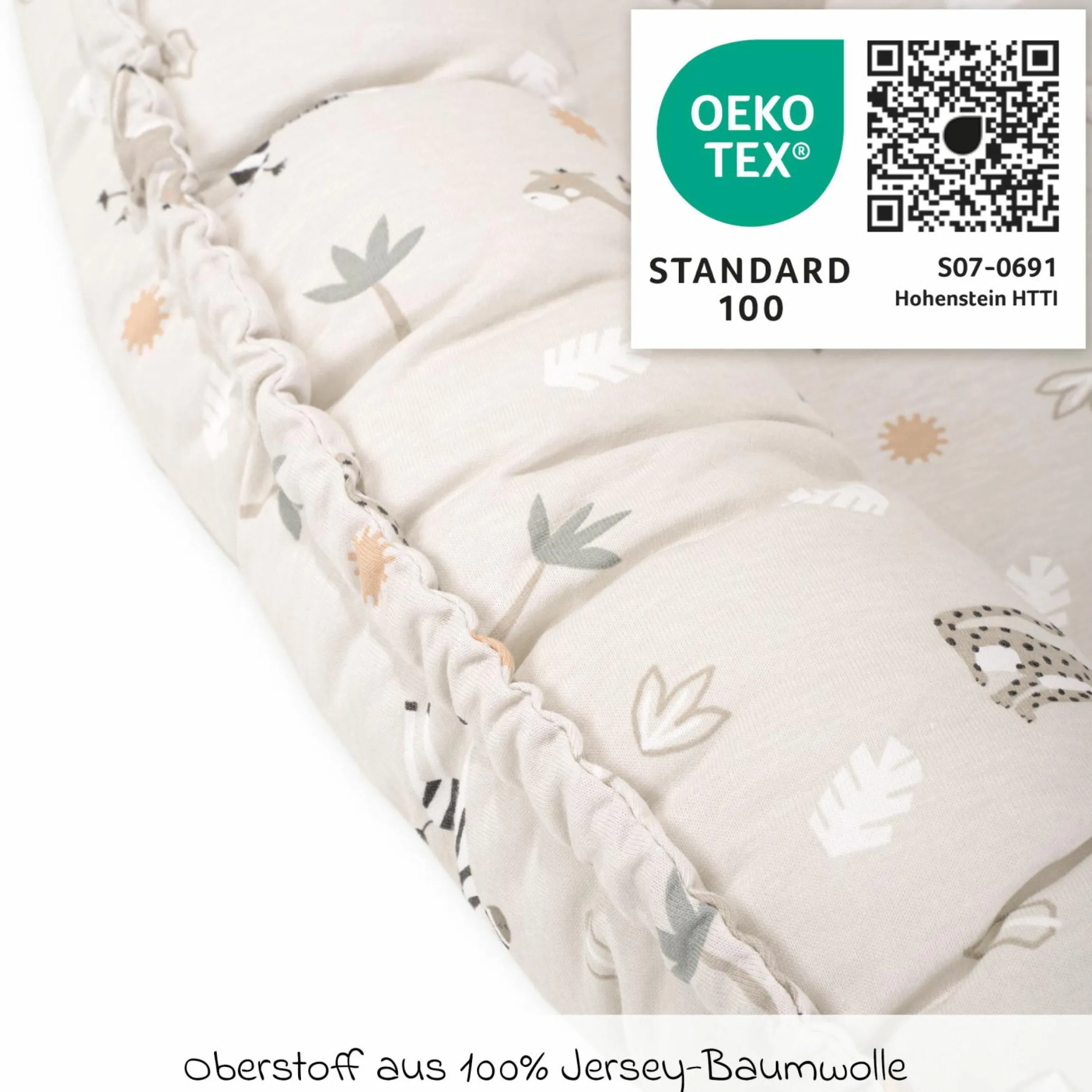 Kuschelnest Nido Jersey - Savanne Beige