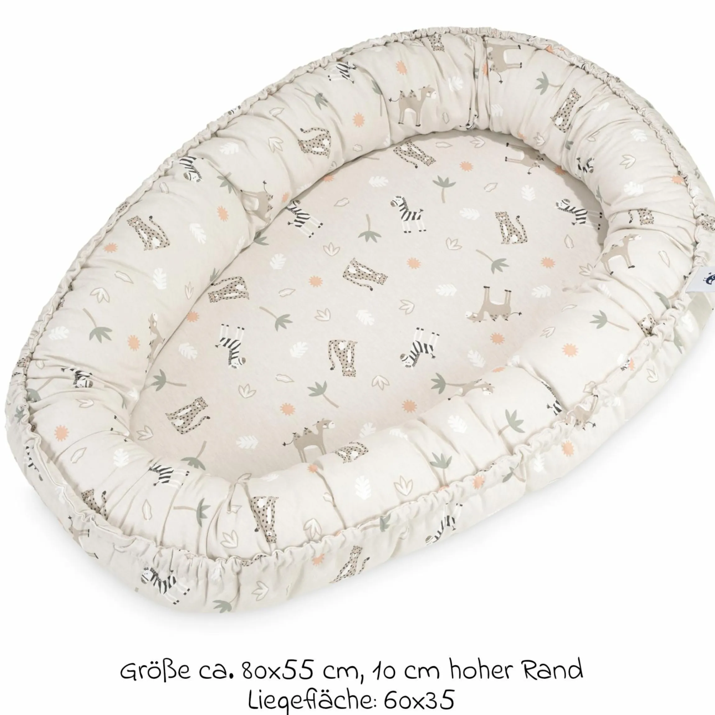 Kuschelnest Nido Jersey - Savanne Beige