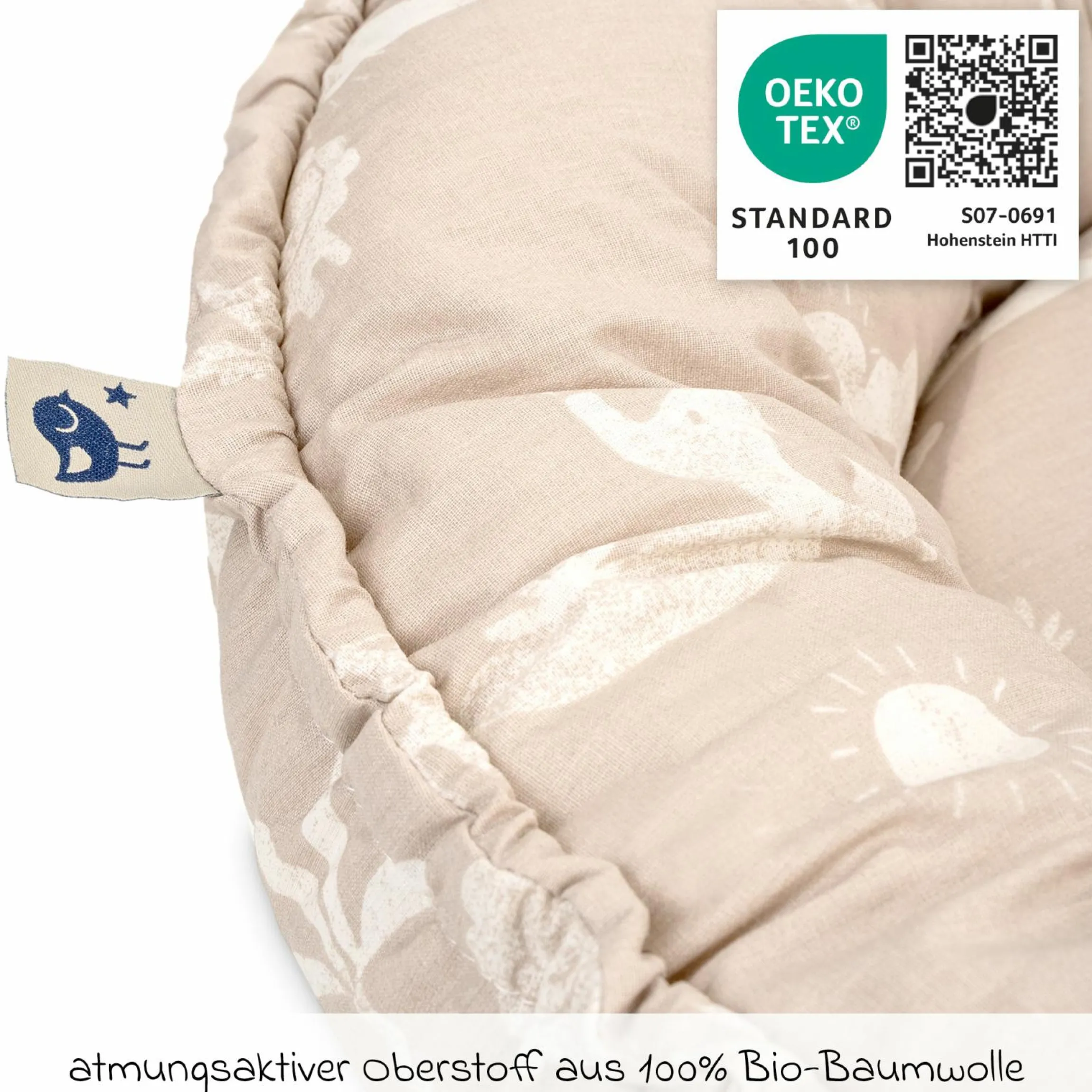 Kuschelnest NIDO MAX Organic - Jungle Dream