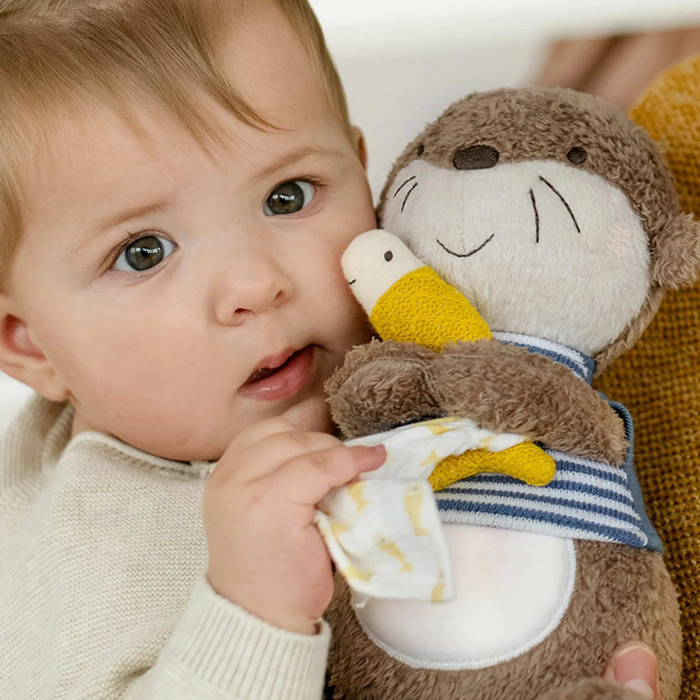 Kuscheltier mit Nachtlicht - Otter