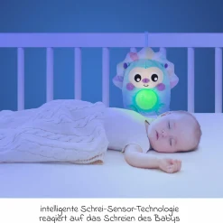 Kuscheltier mit Nachtlicht Musik & Licht Einschlafigel