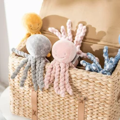 Kuscheltier Octopus Piu Piu - Old Pink