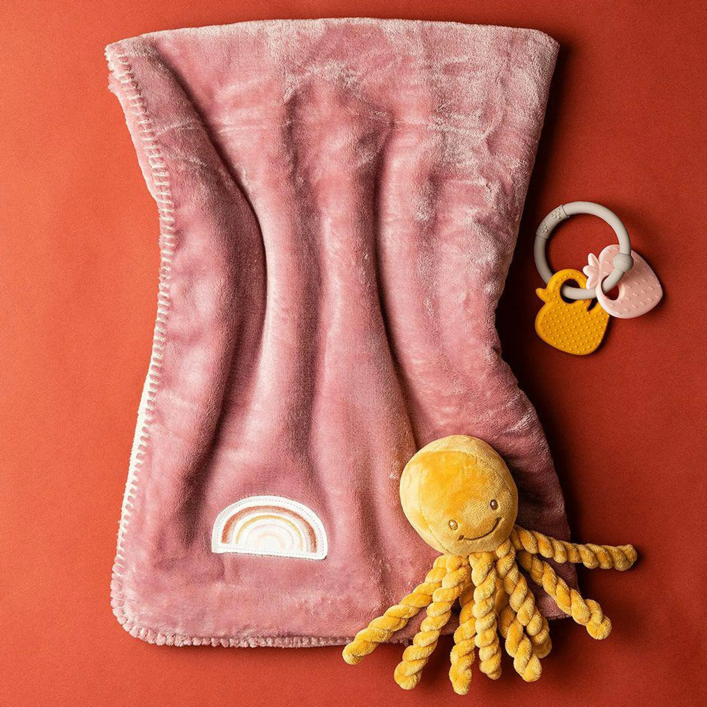 Kuscheltier Octopus Piu Piu - Ochre