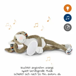 Kuscheltier-Nachtlicht mit Musik - Bo der Hase