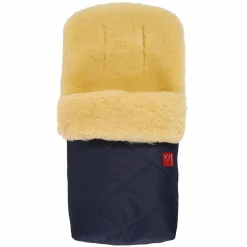 Lammfell-Fußsack Natura - Marine