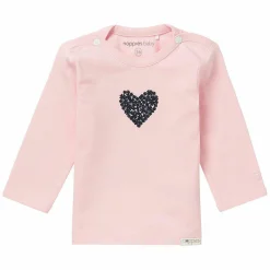Langarmshirt Natick - Herz Rosa - Gr. 50