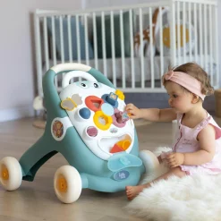 Lauflernwagen / Puppenwagen 3 in 1 mit Motorikbrett