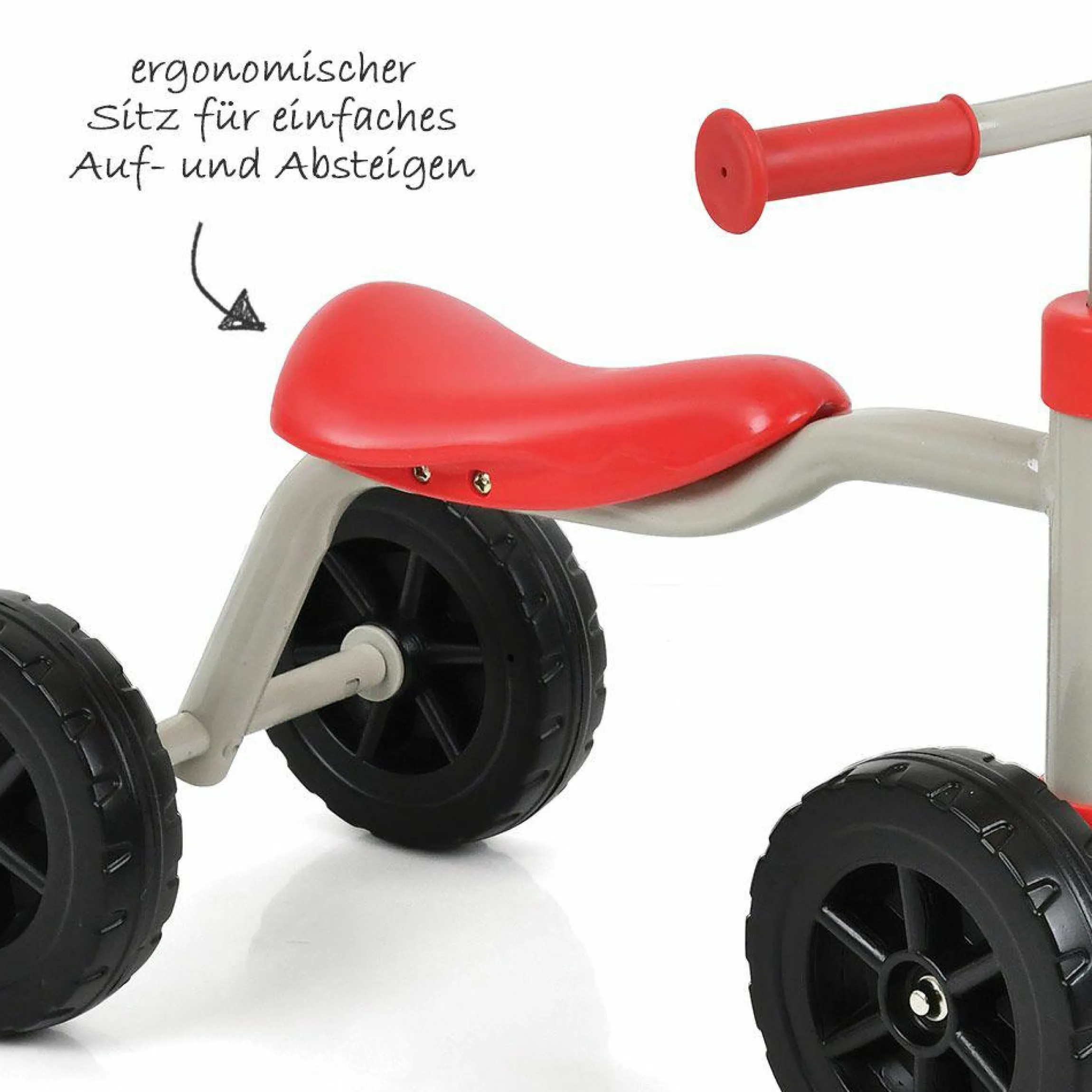 Laufrad & Rutscher - First Ride (ab 1 Jahr) - Red