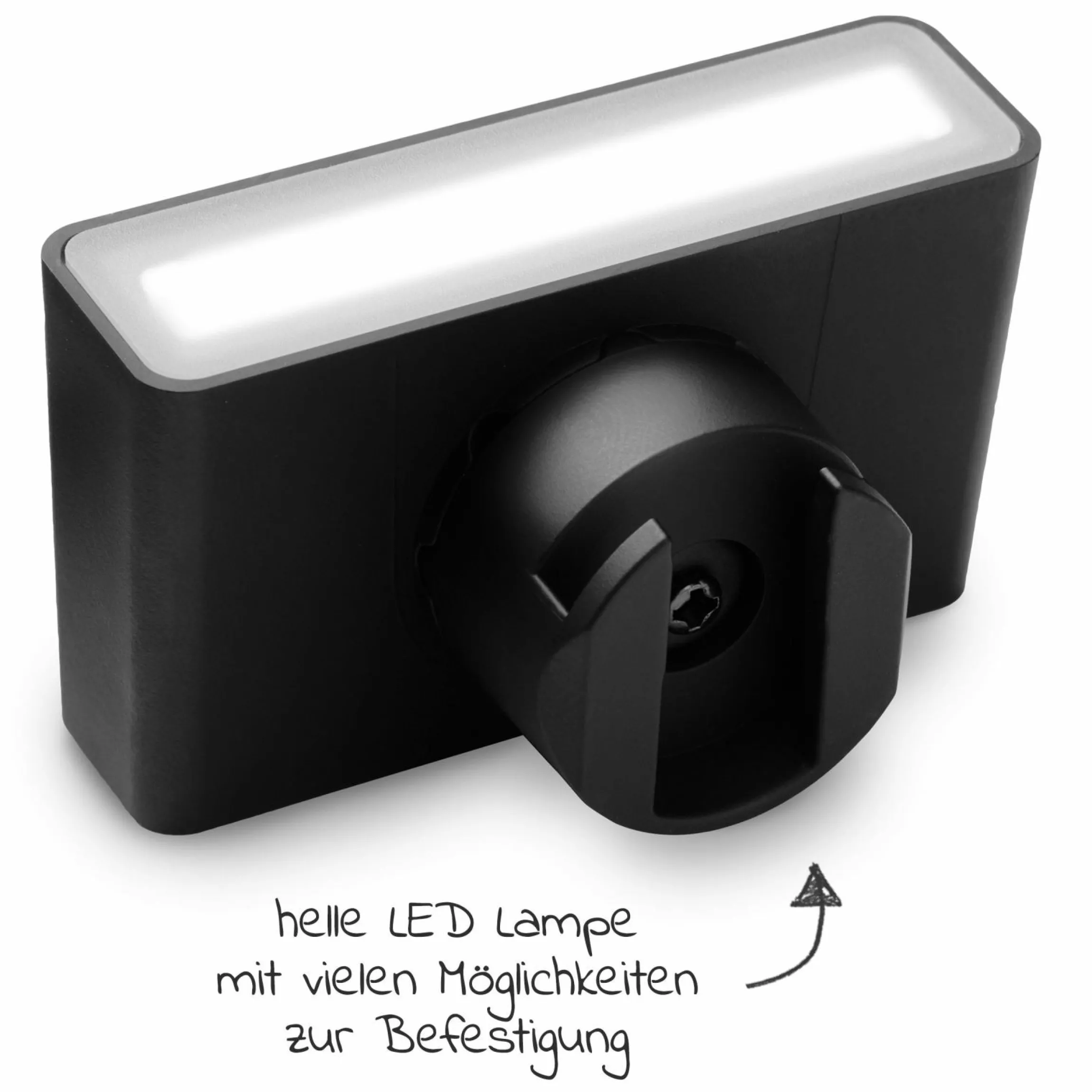 LED Kinderwagen Licht / Sicherheits- Beleuchtung inkl. Akku und USB Ladefunktion
