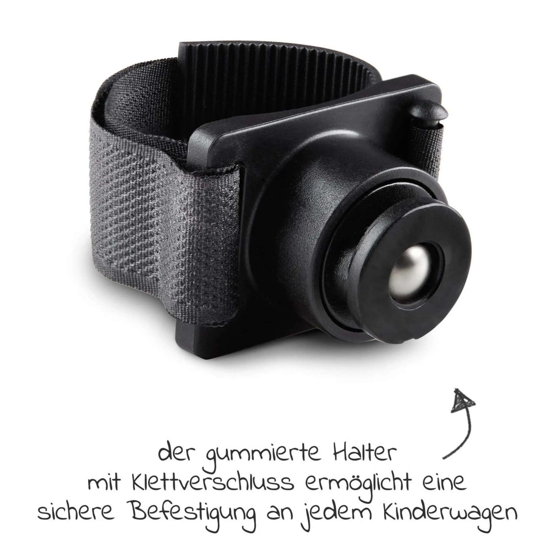 LED Kinderwagen Licht / Sicherheits- Beleuchtung inkl. Akku und USB Ladefunktion