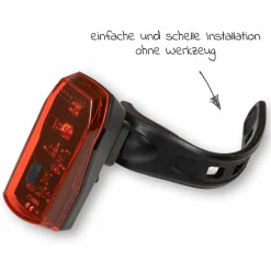 LED-Rücklicht mit 90° Adapter