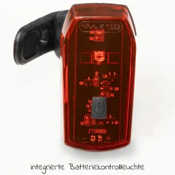 LED-Rücklicht mit 90° Adapter