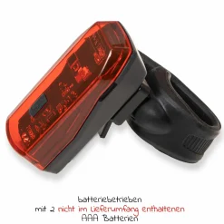 LED-Rücklicht mit 90° Adapter
