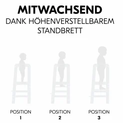 Lernturm / Kinderstuhl für Küche - Learn N Explore - White