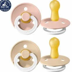 Leucht-Schnuller - Colour 2er Pack - Night - Blush / Vanilla - Gr. 6-18 M