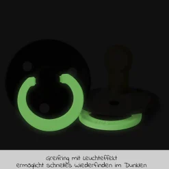 Leucht-Schnuller - Colour 2er Pack - Night - Blush / Vanilla - Gr. 6-18 M