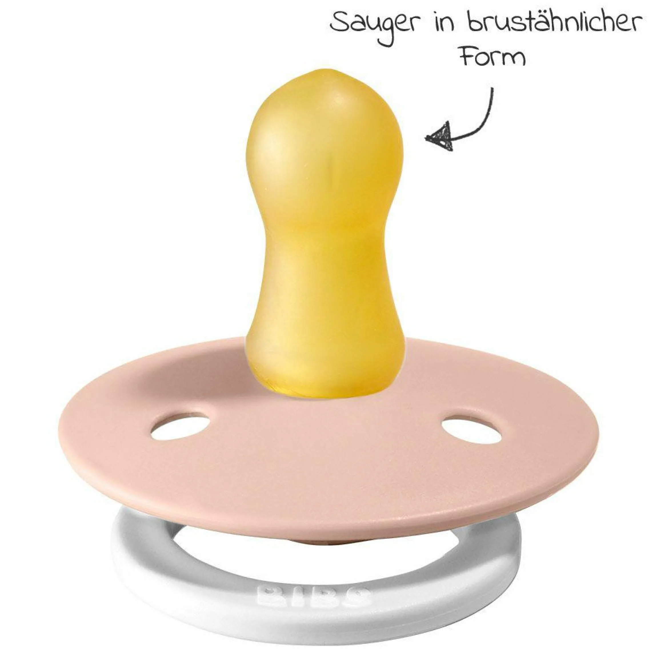 Leucht-Schnuller - Colour 2er Pack - Night - Blush / Vanilla - Gr. 0-6 M