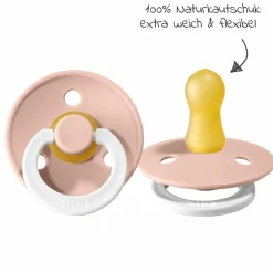 Leucht-Schnuller - Colour 2er Pack - Night - Blush / Vanilla - Gr. 0-6 M