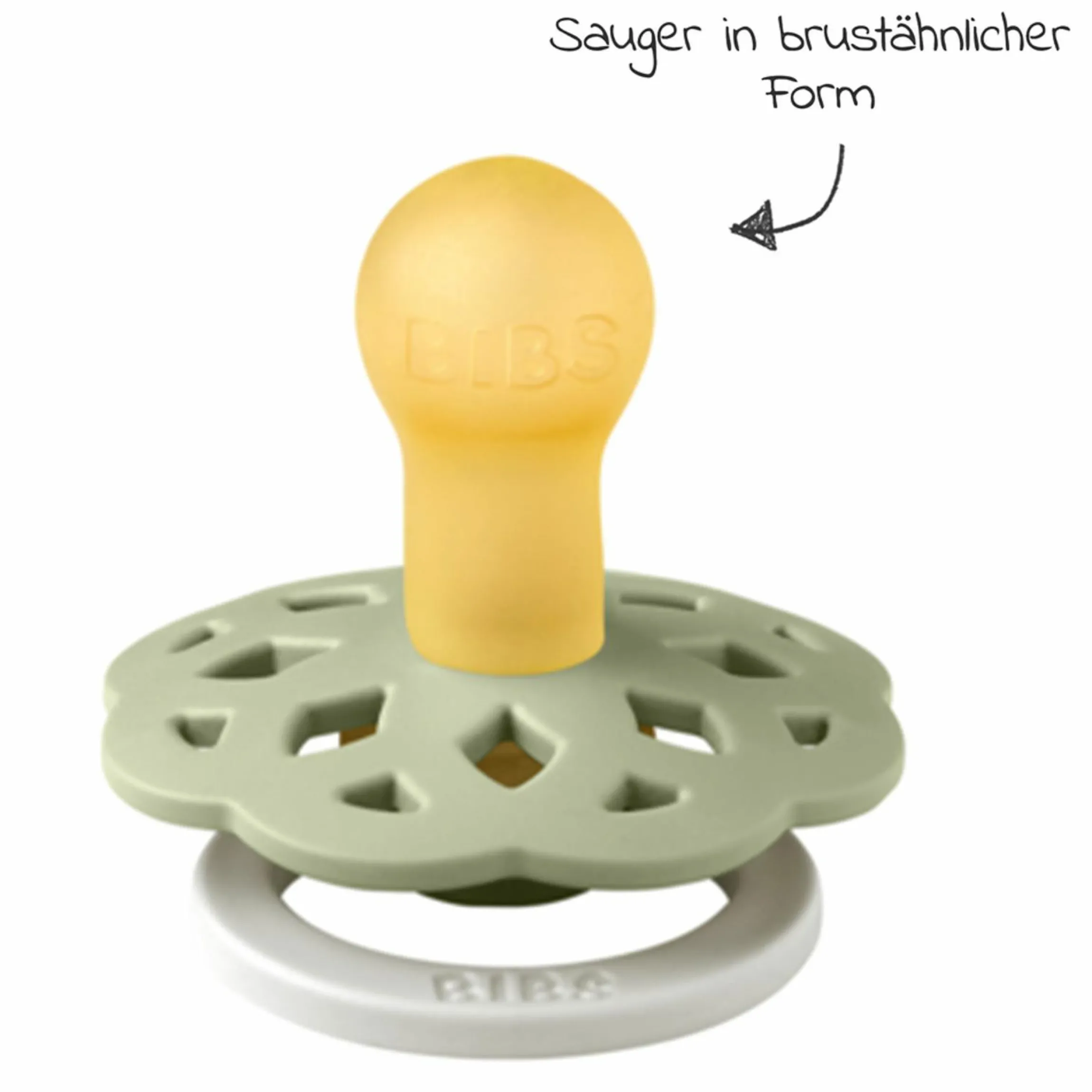 Leucht-Schnuller 2er Pack Boheme Night Glow - Naturkautschuk - Sage / Cloud - Gr. 0-6 M