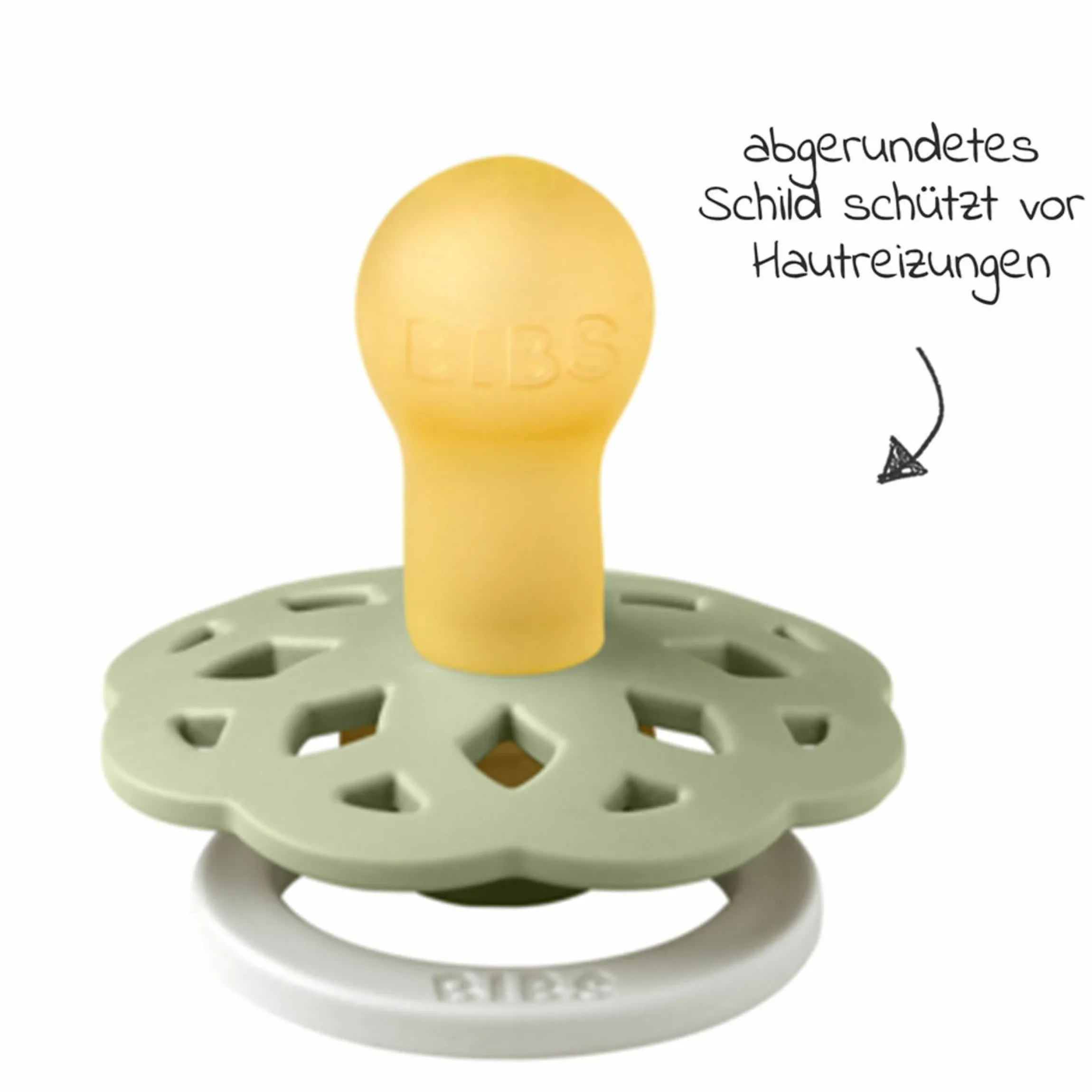 Leucht-Schnuller 2er Pack Boheme Night Glow - Naturkautschuk - Sage / Cloud - Gr. 0-6 M