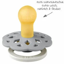 Leucht-Schnuller 2er Pack Boheme Night Glow - Naturkautschuk 6-18 M - Sage / Cloud