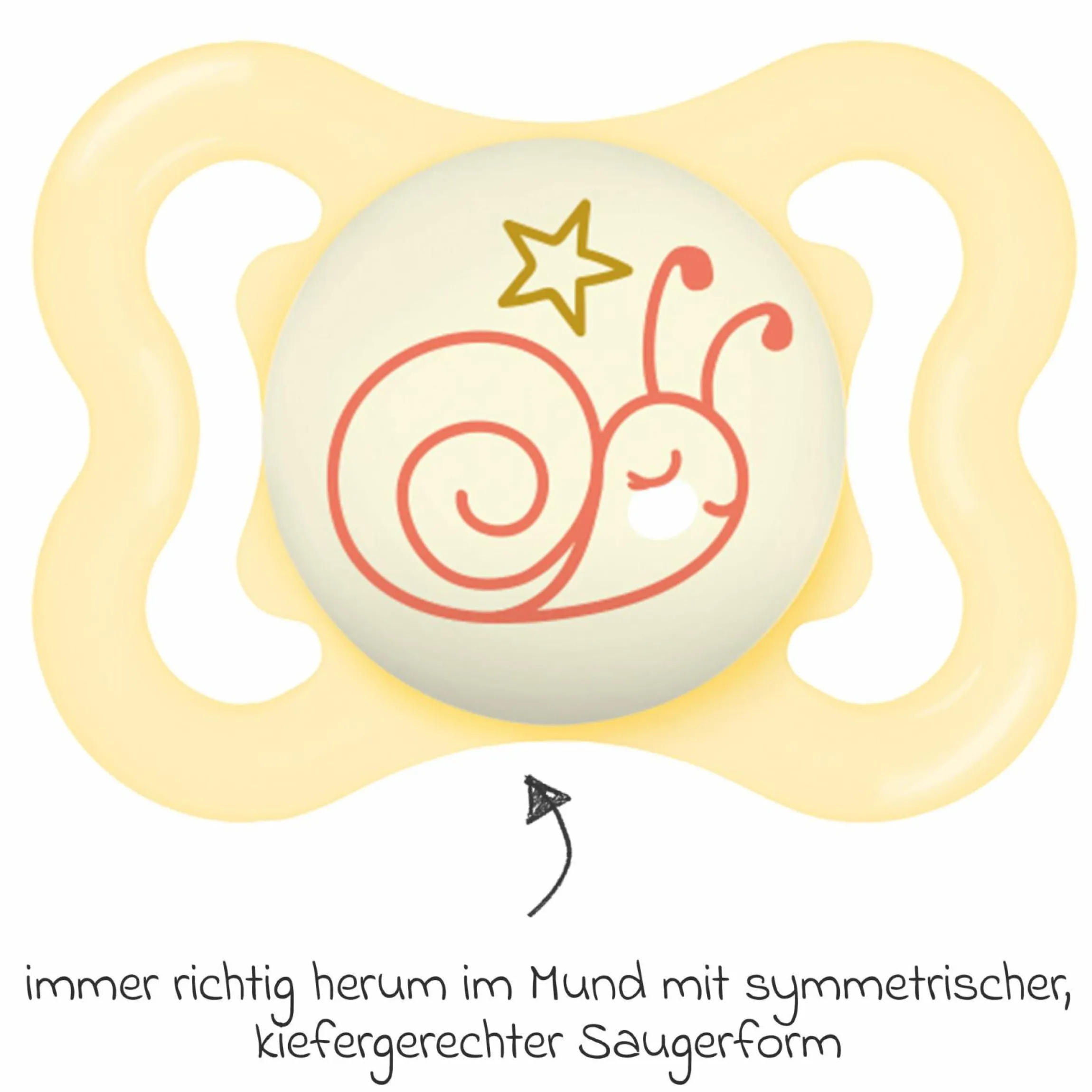 Leucht-Schnuller 2er Pack Supreme Night - Silikon 0-6 M - Rosa