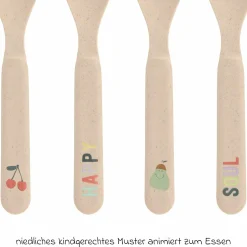 Löffel 4er Pack Spoon - Happy Fruits - Cherry