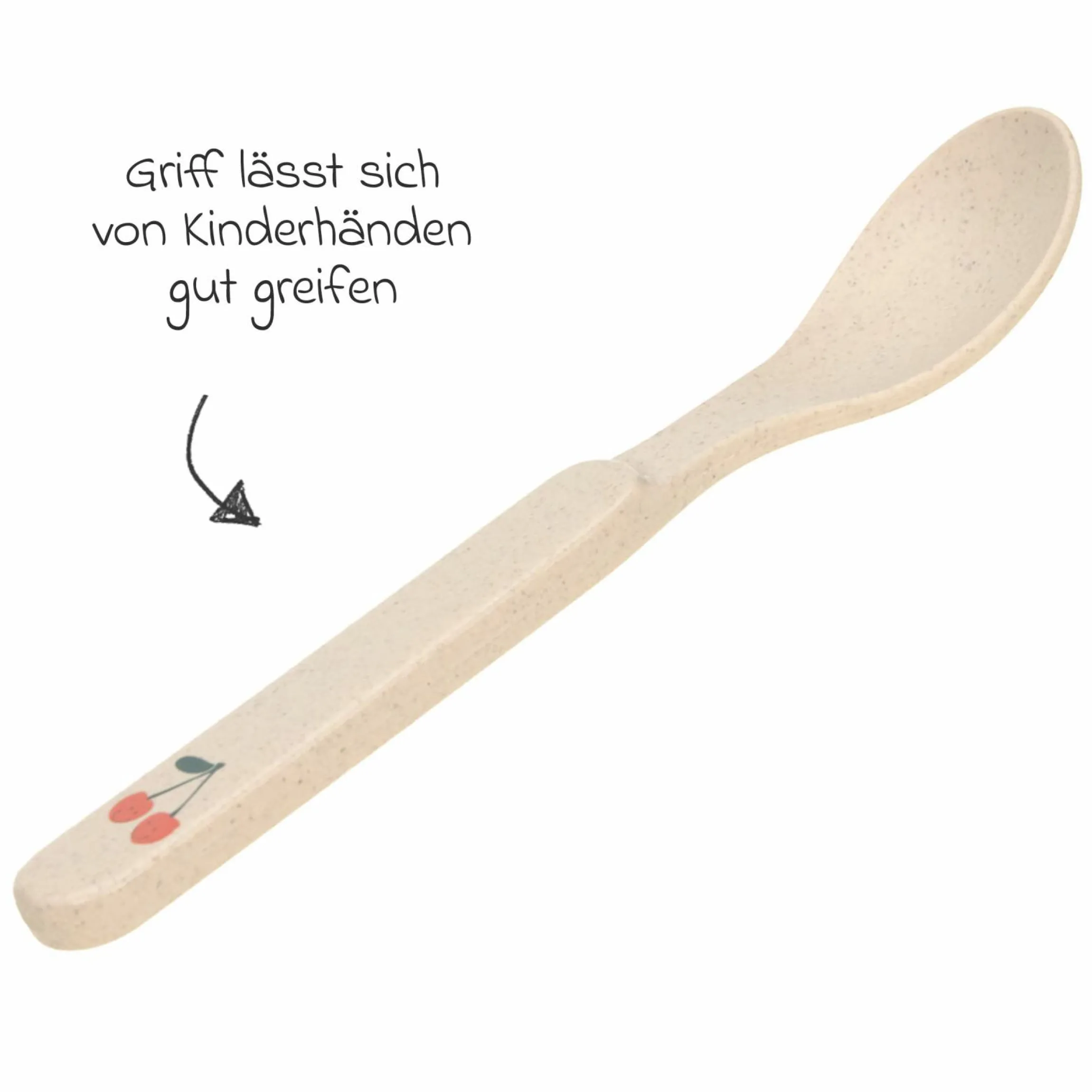 Löffel 4er Pack Spoon - Happy Fruits - Cherry