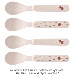 Löffel 4er Pack Spoon - Little Forest Rabbit - Rose