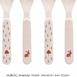Löffel 4er Pack Spoon - Little Forest Rabbit - Rose