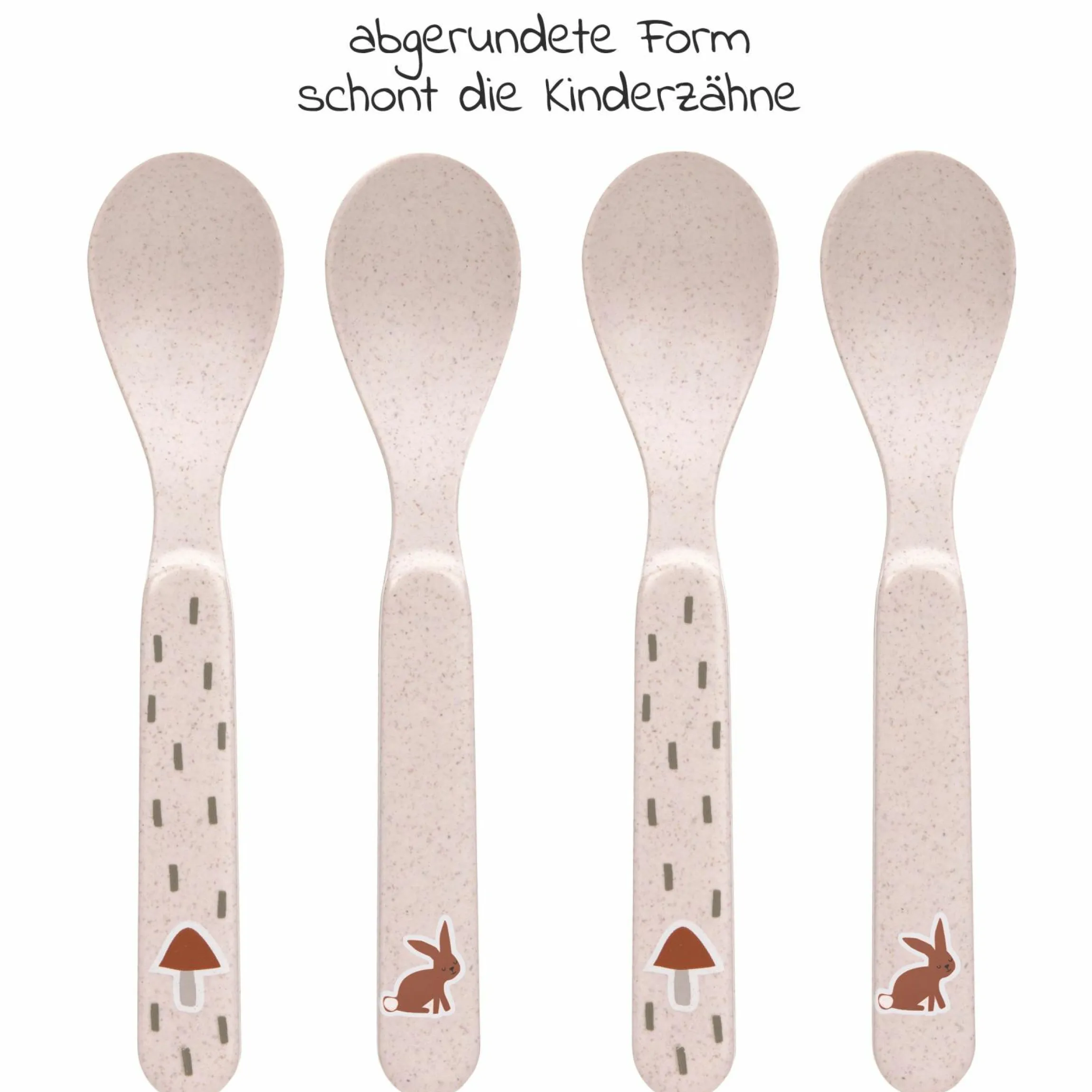 Löffel 4er Pack Spoon - Little Forest Rabbit - Rose