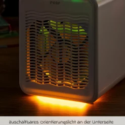 Luftreiniger 4in1 Air Purifer - mit Nachtlicht, Sternenprojektor & Musikfunktion - Weiß
