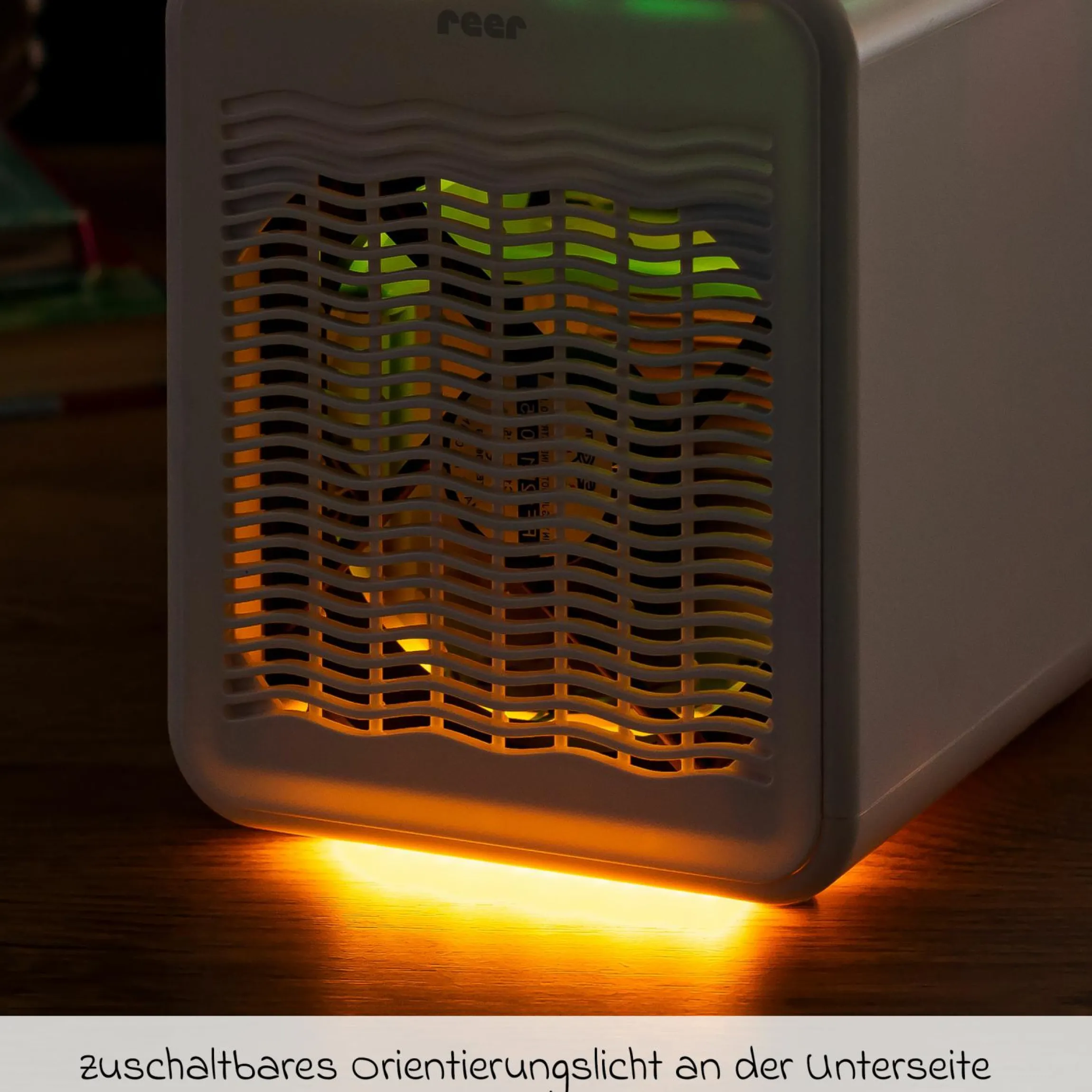Luftreiniger 4in1 Air Purifer - mit Nachtlicht, Sternenprojektor & Musikfunktion - Weiß