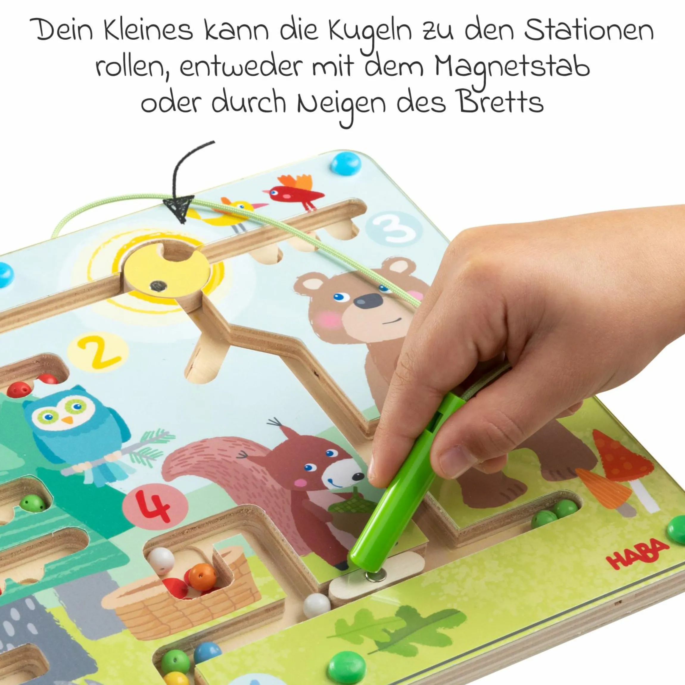 Magnetspiel Waldfreunde