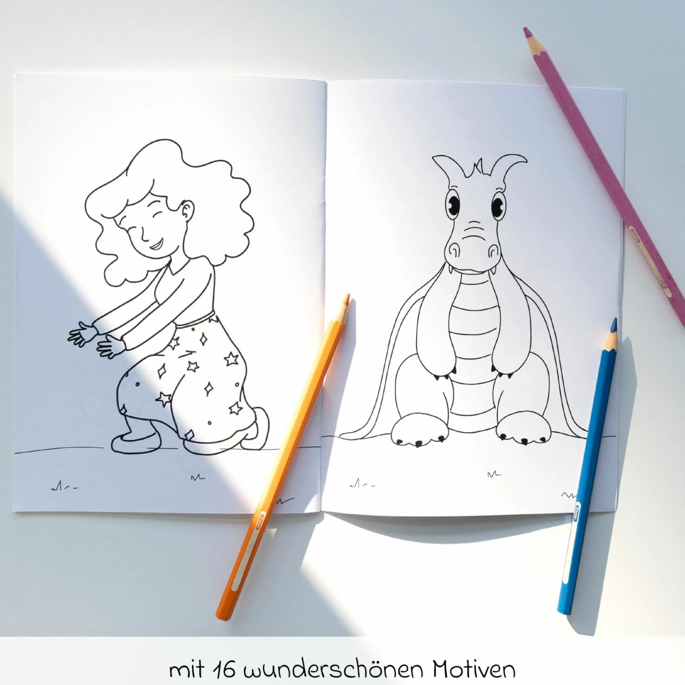 Malbuch Magischer Malspaß