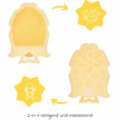 Massage-Bürste aus Silikon