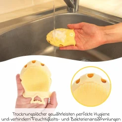 Massage-Bürste aus Silikon