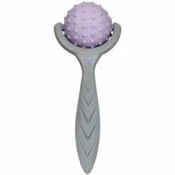 Massageroller Mama mit ergonomischem Griff - Lila Grau